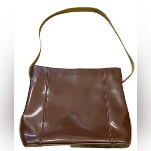 MONDANI BROWN HANDBAG.